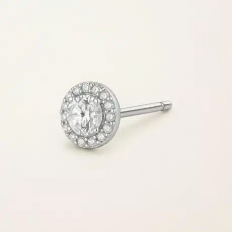 Gem Halo Studs