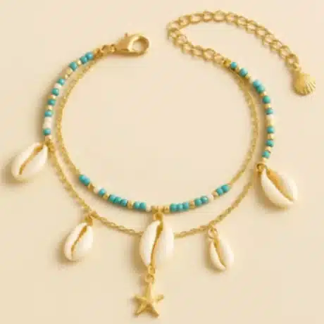 Shell Layered Bracelet