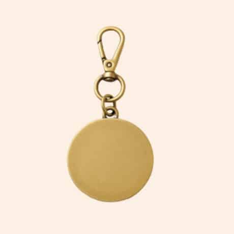 Logo Medallion Bag Charm
