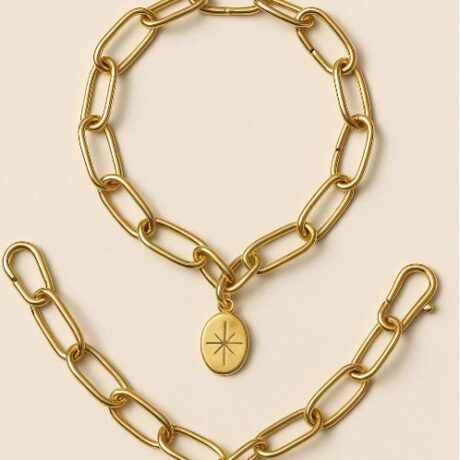 Convertible Chain Links (Bracelet & Necklace)