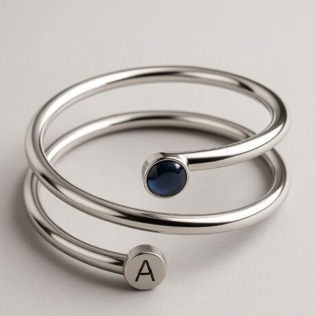 Twist-to-Fit Spiral Bangles