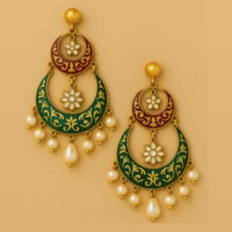 Karishma Layered Chandbali
