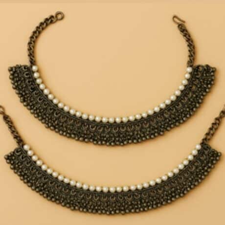 Anarkali Anklet Set