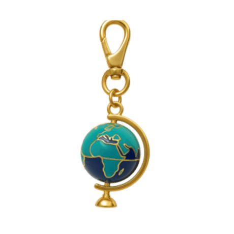 Globe Charm