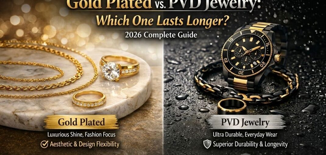 Gold Plated Vs PVD Jewelry