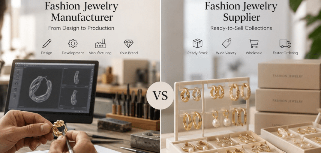 Jewelry Manufacturer vs Supplier