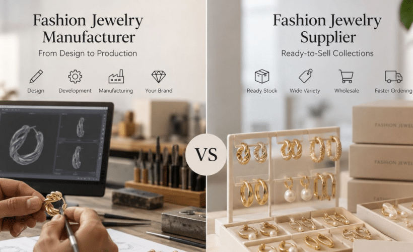 Jewelry Manufacturer vs Supplier